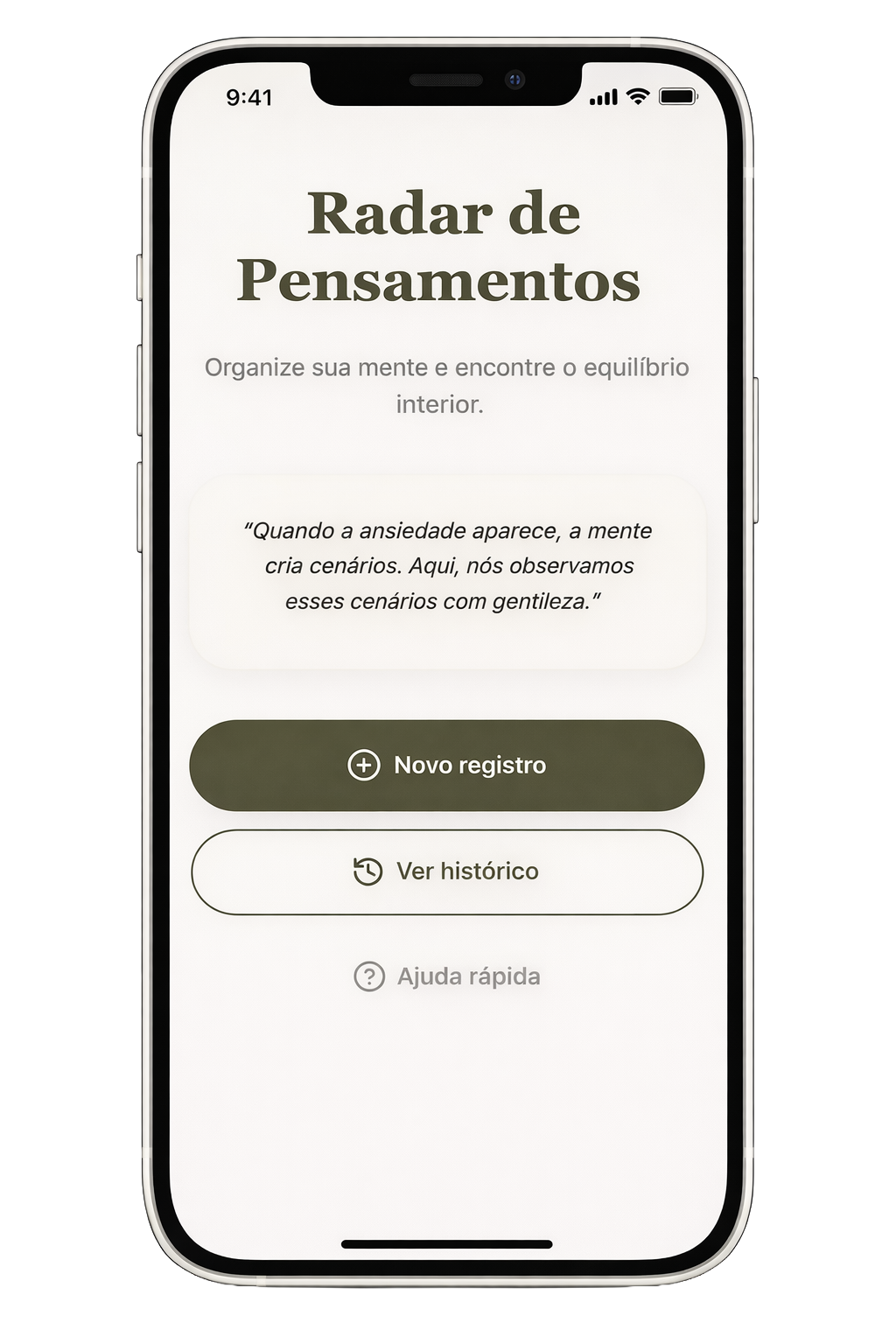 Radar de Pensamentos